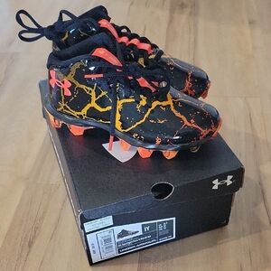Under Armour Kids Sneakers - Black and Yellow